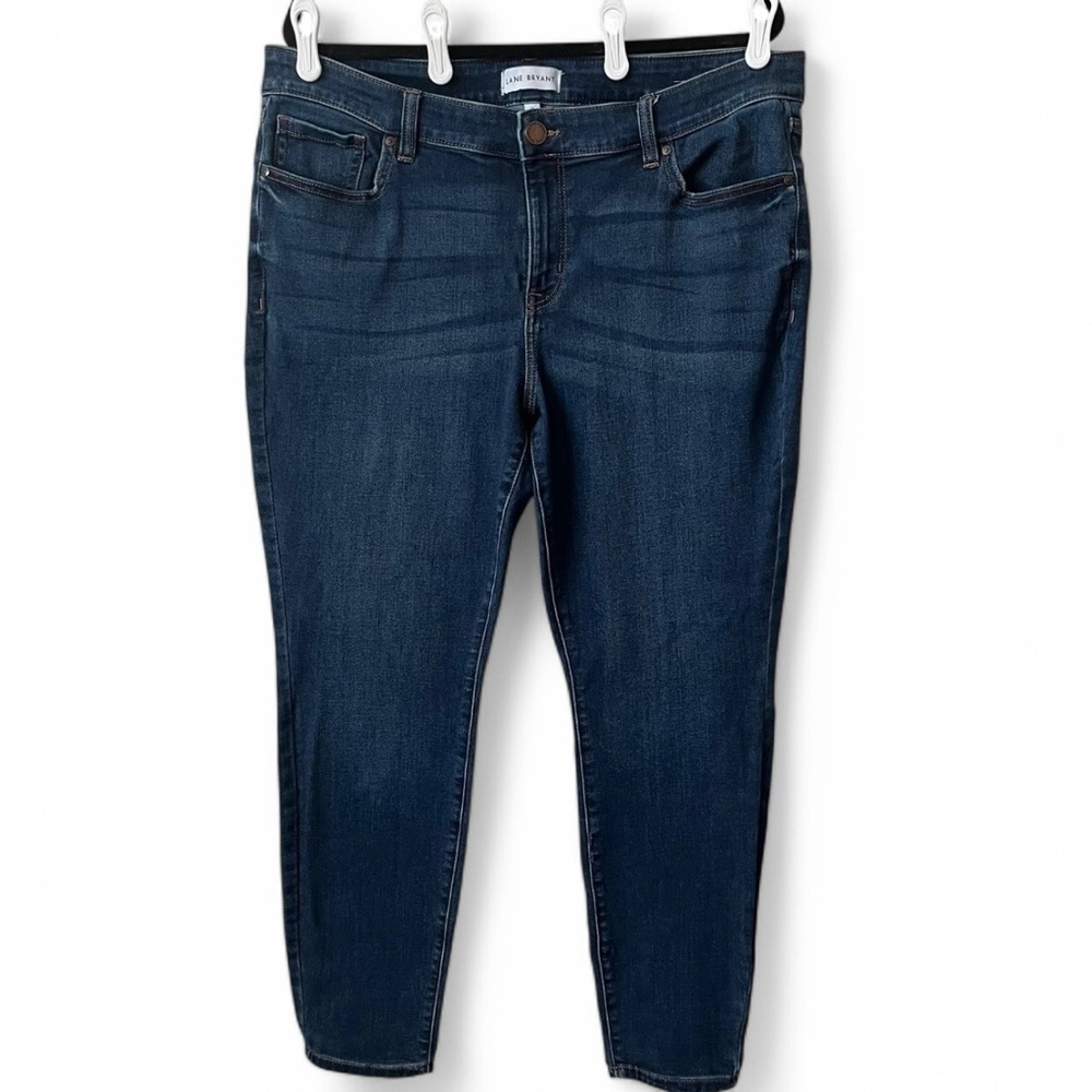 Lane Bryant Mid Rise Skinny Jean 18 Signature Fit Magic Waistband Dark Capsule